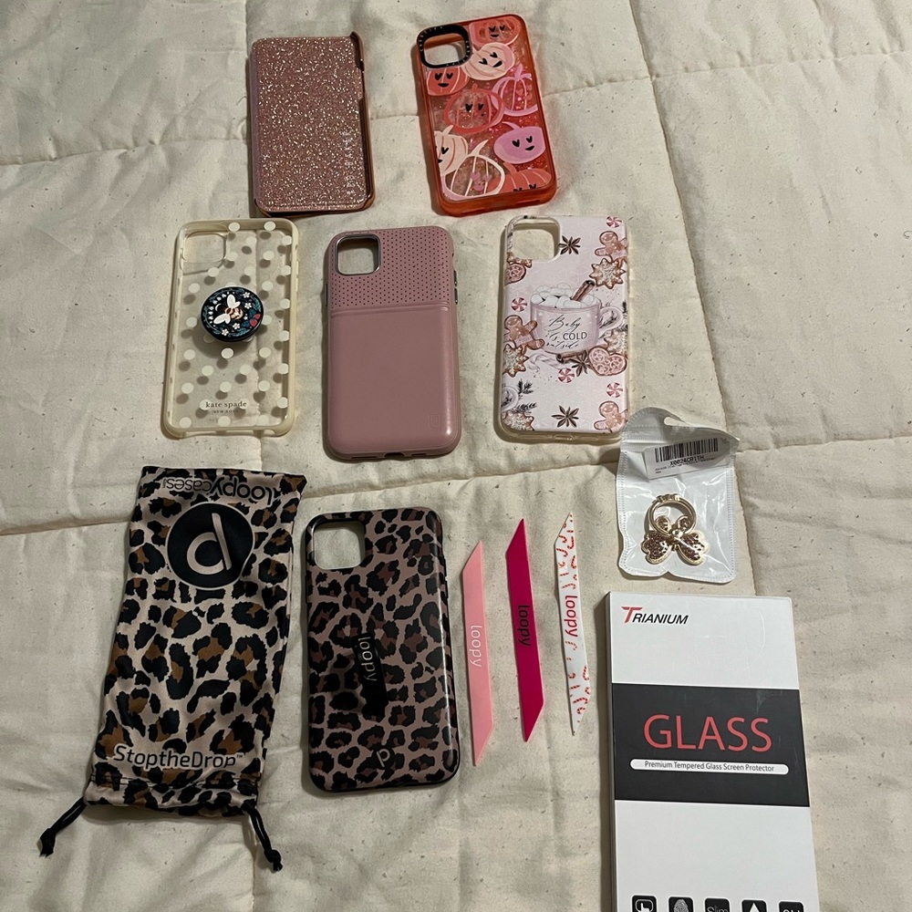 IPhone 11 Pro Max Case bundle includes Casetify, Ted Baker, loopy, Kate Spade